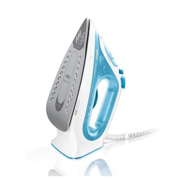 Braun TexStyle 3 SI 3053 ångstrykjärn - Keramisk stryksulan - 2400 W - Blå