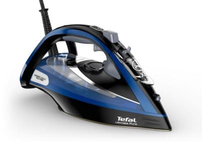 Tefal FV9848E0 järn Torr & Ångstrykjärn 3200 W Svart, Blå, Metallic