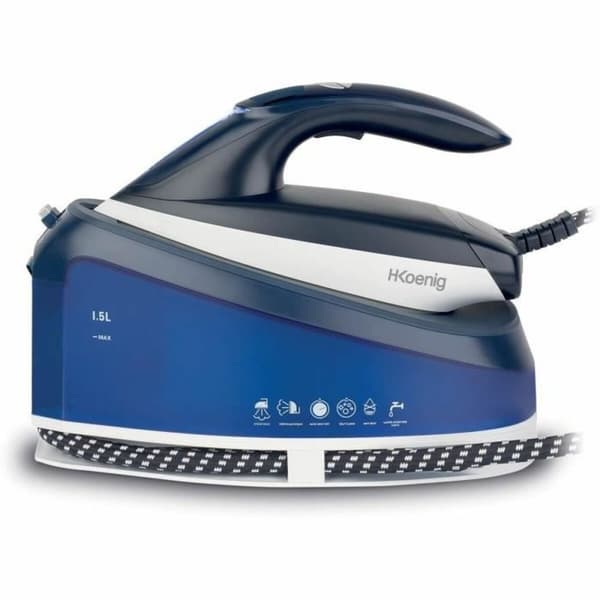 Pysty Vaatehöyrystin Hkoenig 2200 W Sininen