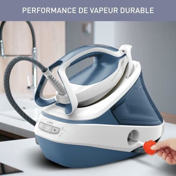 CALOR Pro Express Ultimate ånggenerator, tryck 7,6 bar, ånga 155 g/min, pressning 580 g/min, tillverkad i Frankrike GV9710C0