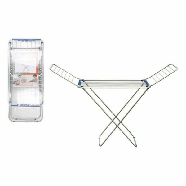 Sammenfoldeligt Tørrestativ Confortime Aluminium 132 X 55 X 4 CM (6 enheder)