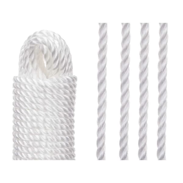 Tvättlina Vit Plast 20 m (24 antal)