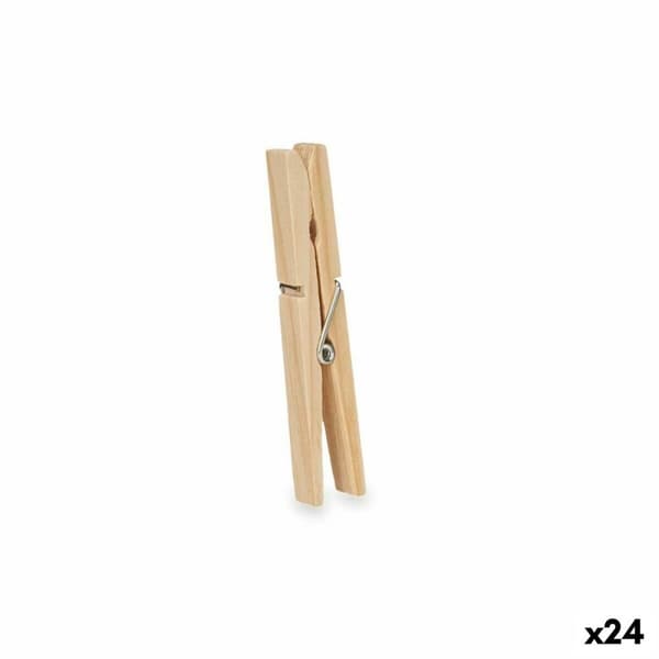Klädnypor Trä 24 Delar Set (24 antal)