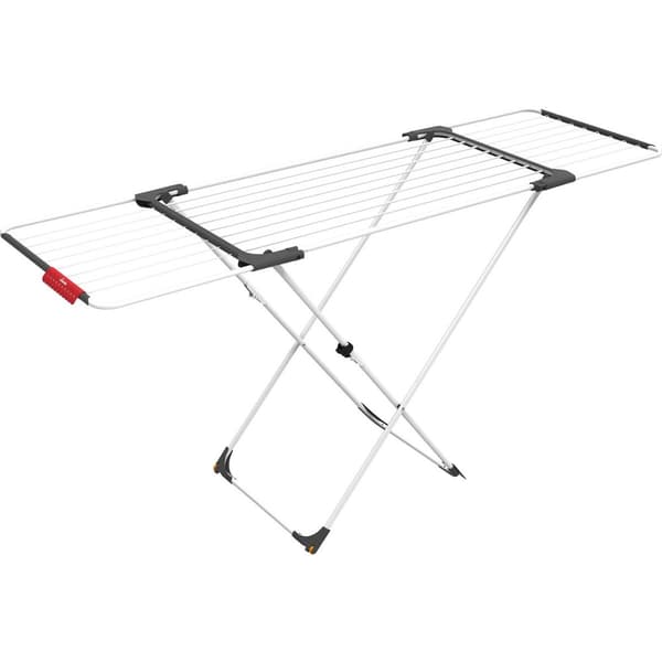 Klädhängare hopfällbar Vileda 157235 Surprise Utdragbar Grå Stål Aluminium (20 m)