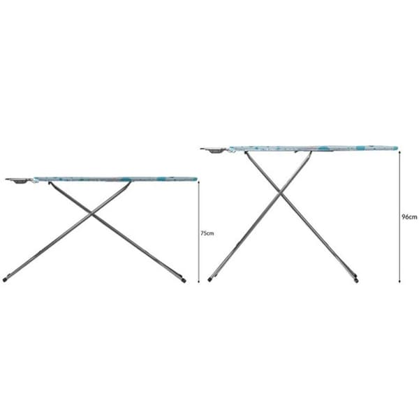 Strygebræt Vileda Star Trykt Skum Bomuld Metal Rustfrit stål 120 x 38 cm