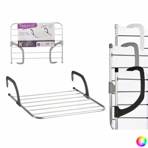 Klessnor Kipit WR1013D Hvit Sølv Lysegrp Mørke Grå Aluminium Plast 62,5 x 50 x 16,5 cm