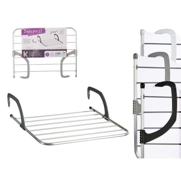 Klessnor Kipit WR1013D Hvit Sølv Lysegrp Mørke Grå Aluminium Plast 62,5 x 50 x 16,5 cm
