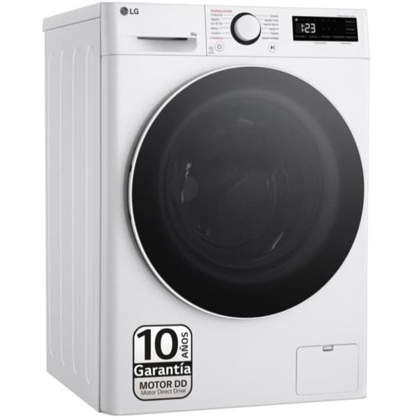 Vaskemaskin LG F2WR5S08A0W 60 cm 1200 rpm 8 kg