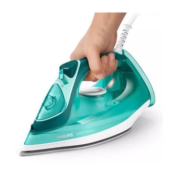 Strykjärn - PHILIPS - Serie 3000 - 2200W - 40gr/mn - ångpuff 200gr/mn - grön