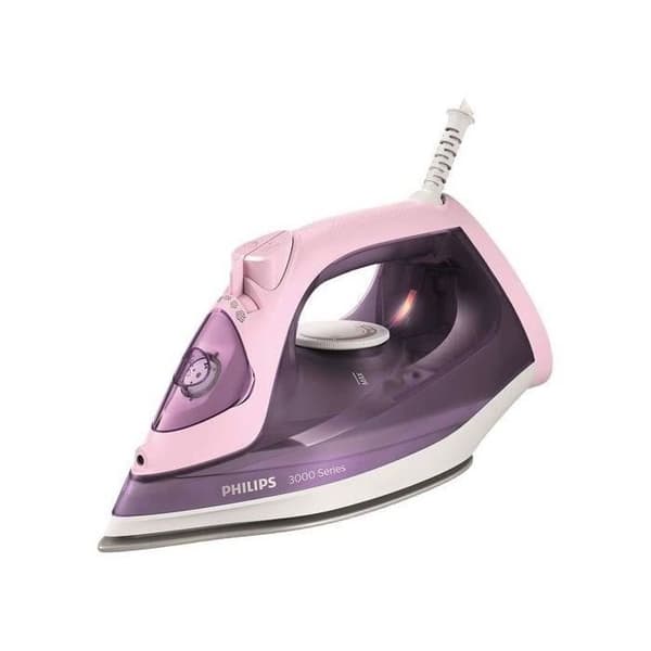 PHILIPS - Strykjärn - 2200W - 35gr/min - pressning 160gr/min - Serie 3000 - lila/rosa - DST3020.30