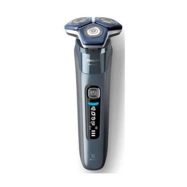 PHILIPS - 3-huvud rakapparat - Litiumjonbatteri - Series 7000 - autonomi 60 min - isblå - S7882.55