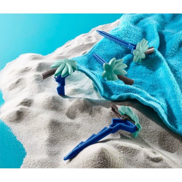 Håndklædeklips Lifetime Plastik Palmera (4 enheder)