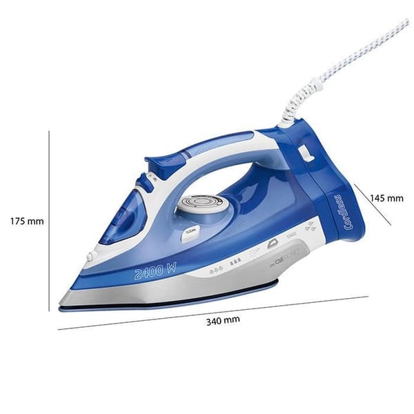 Strykjärn - CLATRONIC - DB 3706 - 2400W - Keramiksole - Trådlös