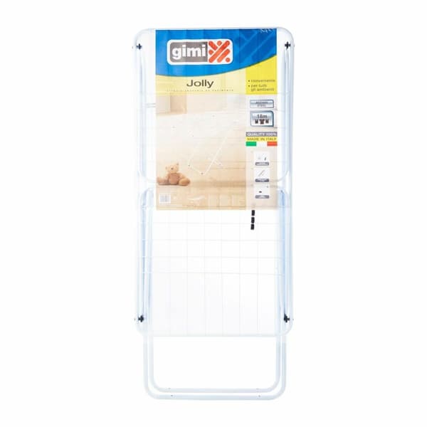 Taitettava kuivausteline Gimi Jolly C6 180 x 55 x 93 cm Teräs