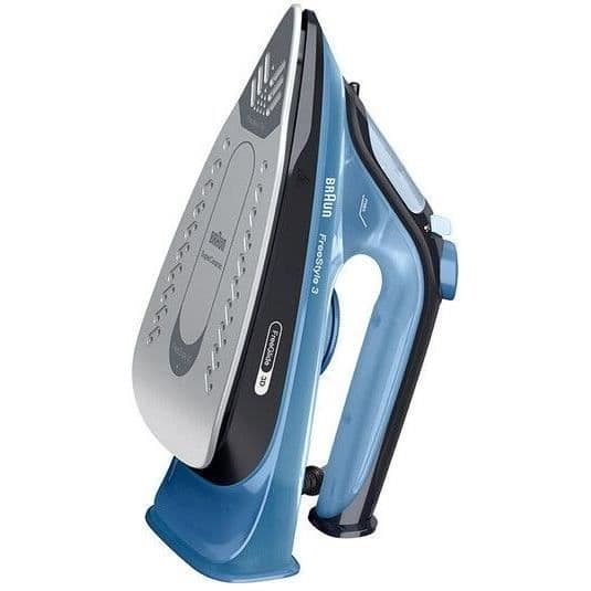 BRAUN FI3194 BK FreeStyle 3 - Ångstrykjärn - Effekt 2400 W - Konstant ånga 45 g/min Pressning 200 g/min - SuperCeramic stryksulan