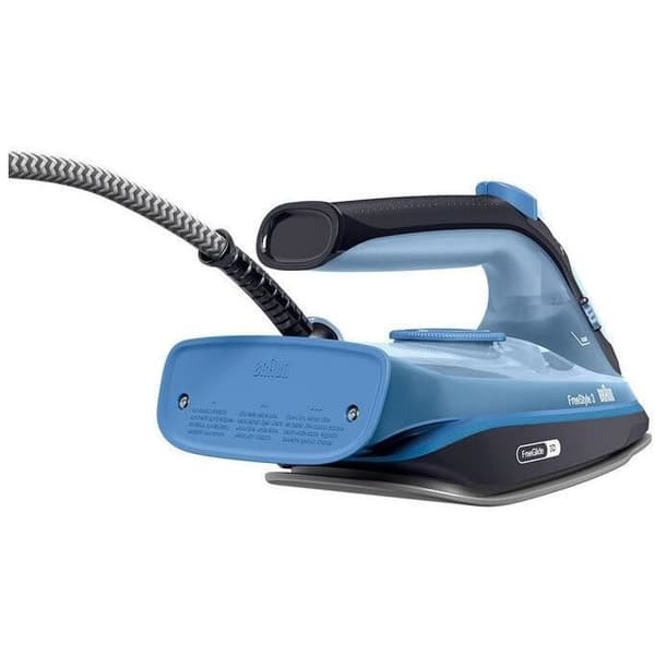 BRAUN FI3194 BK FreeStyle 3 - Ångstrykjärn - Effekt 2400 W - Konstant ånga 45 g/min Pressning 200 g/min - SuperCeramic stryksulan