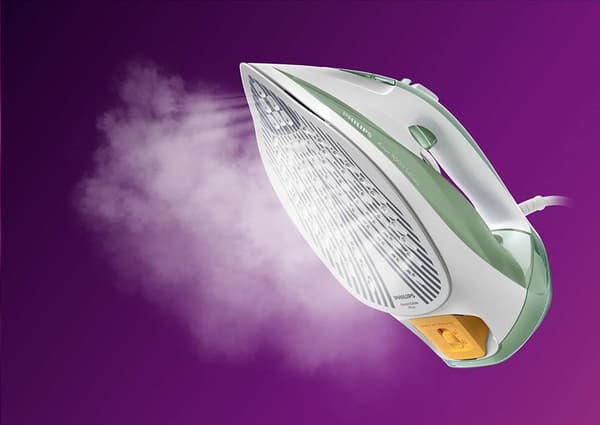 Philips 7000 series DST7012/70 strygejern Dampstrygejern SteamGlide Plus sålplade 2600 W Grøn, Grå
