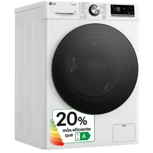 Vaskemaskine LG F4WR7013AGW 60 cm 1400 rpm 13 kg