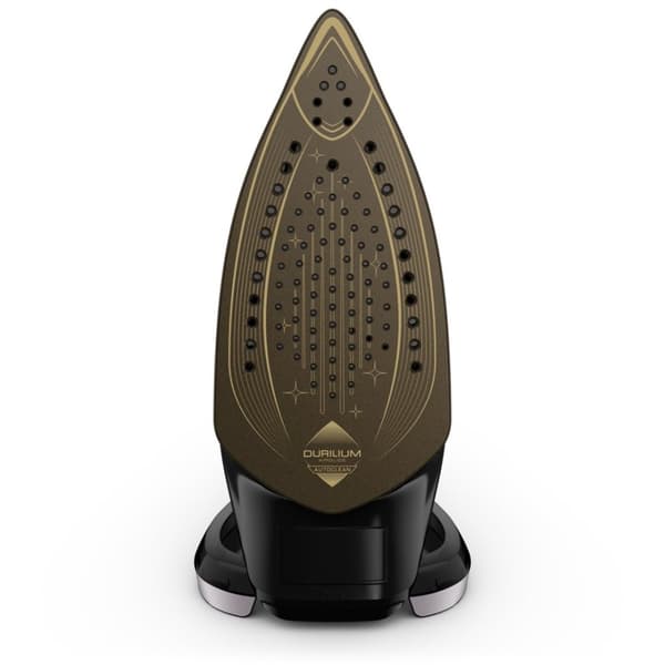 Tefal Puregliss FV8062E0 jern Tør & Dampstrygejern Durilium AirGlide Autoclean strygesål 3000 W Sort, Grå