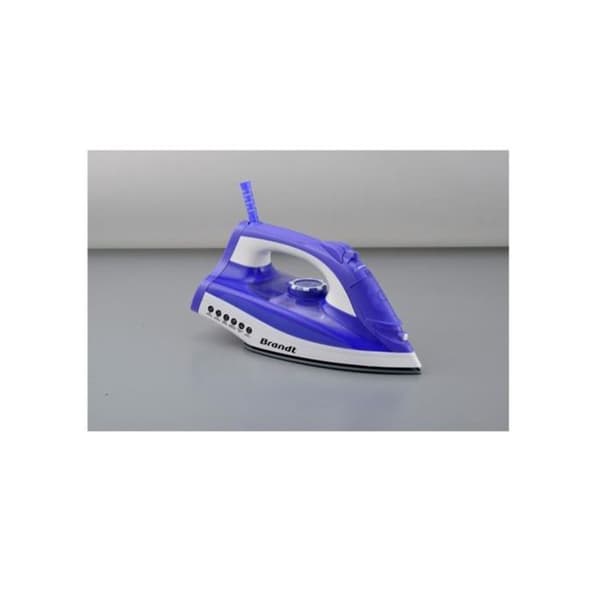 BRANDT - Strykjärn - 2200 W - ångflöde 25g/mm - ångfunktion 150g/min - genomskinlig lila/vit - BFV20V