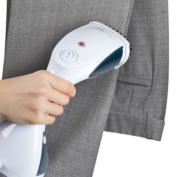 Plaggsångare - CLATRONIC - DB 3717 - 1100 W - Keramik - 20 g/min - Vit/blått