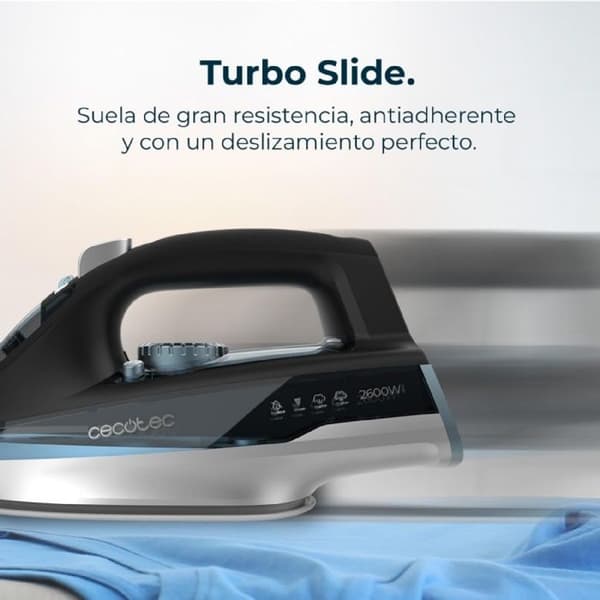 Strykjärn - Cecotec - IronHero 2600 Force - 2600 W - 55 g/min - Turbo Slide-sula