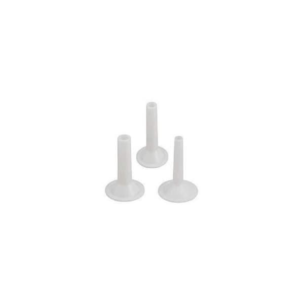 REBER - Set med 3 trattar för manuell köttkvarn nr 5 - 15/20/25