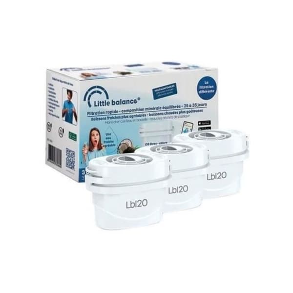LITE BALANS - Paket med 3 filterpatroner