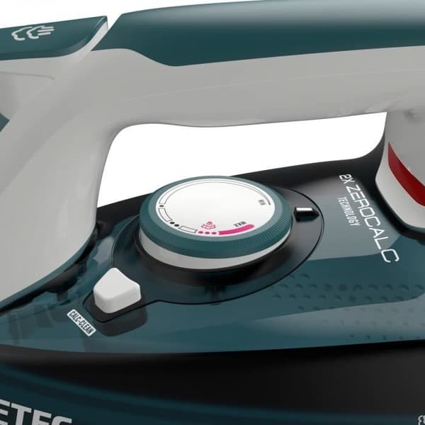 Imetec ZeroCalc Z1 2500 järn - Rostfri stålsula - Blå, Vit - 120 g/min - 0,25 L