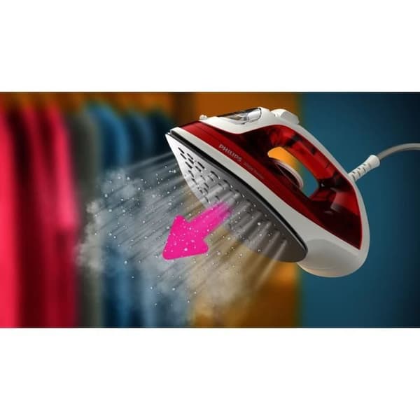 Strykjärn - PHILIPS - DST2010/40 - Serie 2000 - Ångutsläpp 25 g/min - 2000 W - Röd