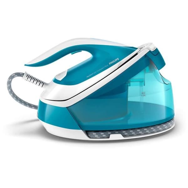 Philips PerfectCare ångstrykstation, keramisk sula, konsistens 120 g/min, 2400 W, blå (GC7920/20)