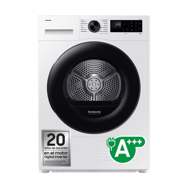Dryer Samsung SECADORA9KGCONINTELIGENCIAARTI 9 kg Valkoinen