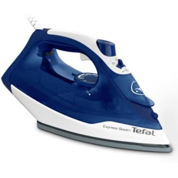 Tefal FV2836 Strykjärn - Torrt eller Ånga - Keramisk stryksula - 2400 W - Lila, Vit
