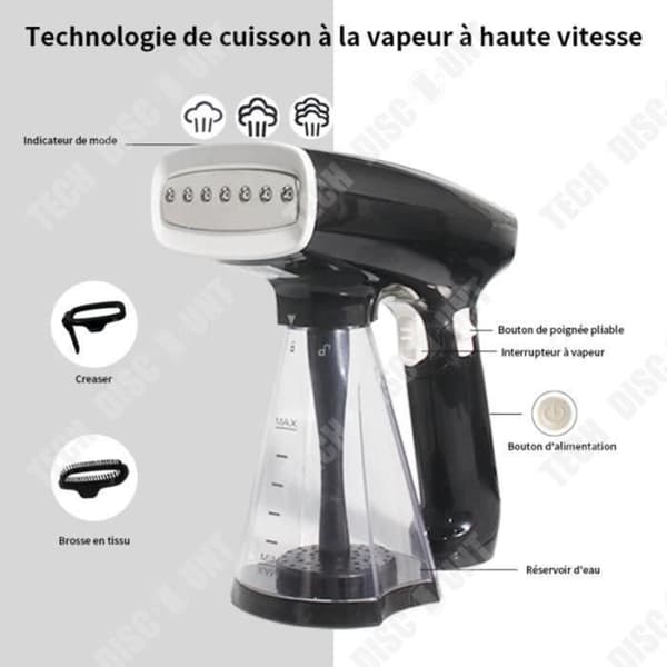 TD® Garment Steamer Home Handheld Steamer Stryk Små Mini Bärbar Garment Strykning