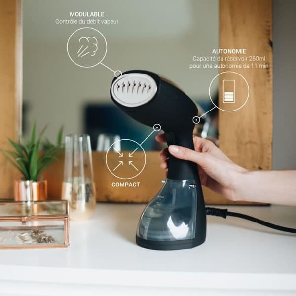 STEAMONE bärbar ångbåt - S-TRAVEL - 1400 W - 24g/min - 260ml
