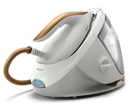 Philips 7000 series PSG7040/10 dampstrygestation 2100 W 1,8 L SteamGlide Elite sålplade Guld, Hvid