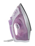 Pikkukuva 4 / 7: Esperanza EHI004 silitysrauta Kuiva- ja höyrysilitysrauta Keraaminen pohja 2400 W Violetti, Valkoinen