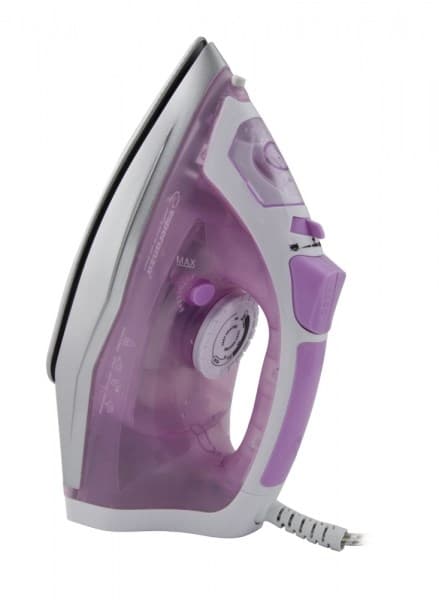 Esperanza EHI004 silitysrauta Kuiva- ja höyrysilitysrauta Keraaminen pohja 2400 W Violetti, Valkoinen