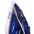 Miniatyrbillede 3 af 7: Tefal Ultimate Pure FV6812E0 strygejern Dampstrygejern 2800 W Blå, Sølv