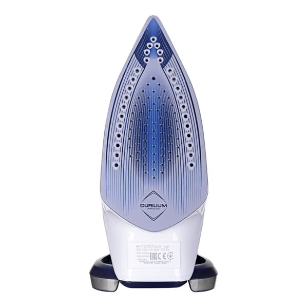 Tefal Ultimate Pure FV6812E0 strygejern Dampstrygejern 2800 W Blå, Sølv