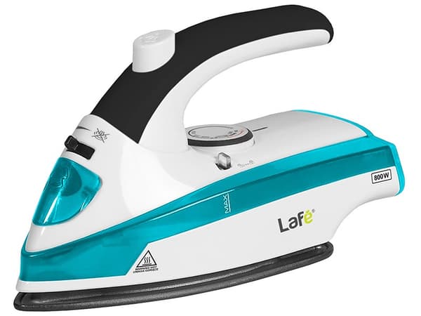LAFE ZPH-201 Torrstrykjärn Non-stick-sula 800 W Blå, Vit