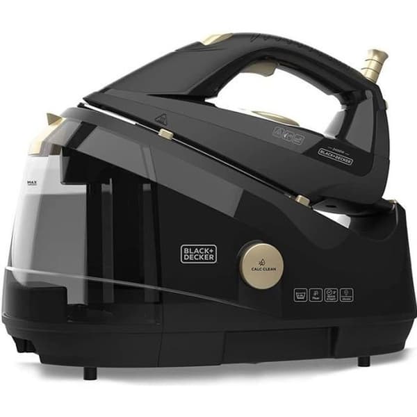 BLACK &amp; DECKER BXSS2400E - ÅNGVERK - EFFEKT: MAX 2400W - TRYCK: 7 BAR - ÅNGFLÖDE: 130G/MIN - TANK: 2L