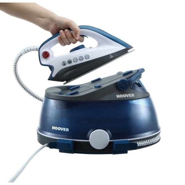 HOOVER PRP2400 IRONVISION ånggenerator strykjärn - 2400 W - 2 L - 5 bars - Blå