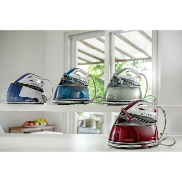 HOOVER PRP2400 IRONVISION ånggenerator strykjärn - 2400 W - 2 L - 5 bars - Blå