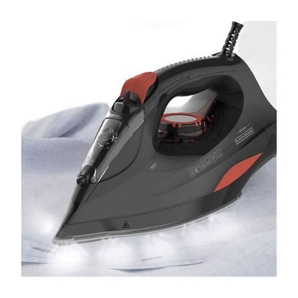 BLACK &amp; DECKER BXIR3000E strykjärn - 3000W - 45gr/min - pressning 200gr/min - keramisk stryksulan