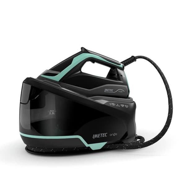 Imetec Onda P1, 2400 W, 300 g/min, 2,5 L, svart, turkos, 220 - 240 V, 50 Hz