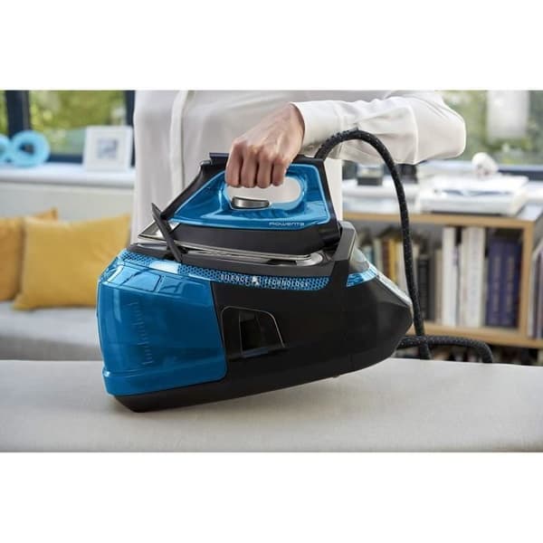 Rowenta DG9222F0 Silence Steam 2800W Ånggenerator strykjärn Svart/Blå