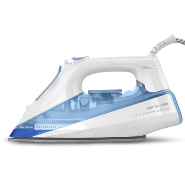Taurus Agatha 2800 strykjärn, 2800W, 170g/min ångstråle, kapacitet 360ml, anti-kalkfilter