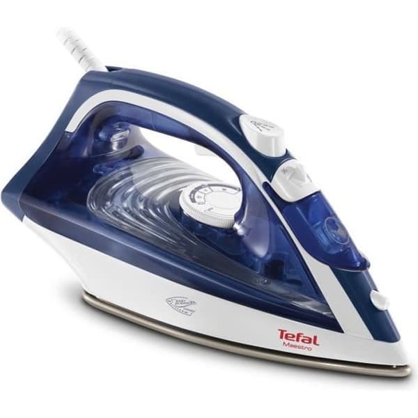 Tefal Maestro 2 FV1845E0 strykjärn - CeramicGlide stryksulan - 110 g-min - Blå, Vit