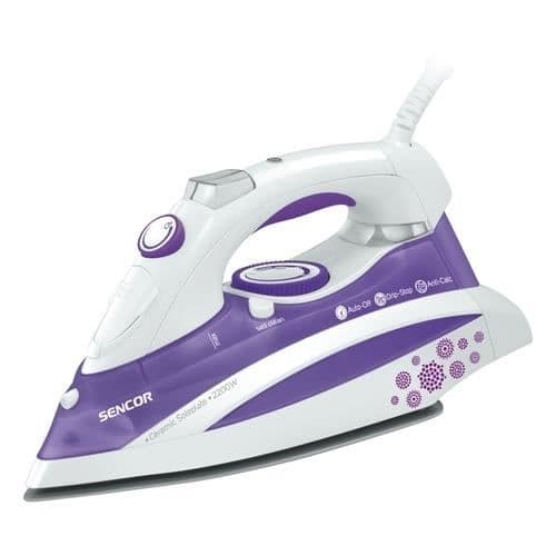 Ångstrykjärn SENCOR - SSI 8441 VT - Keramisk - 2200W - Variabel ånga - Automatisk avkalkning
